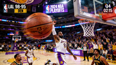 NBA季后赛精彩直播画面